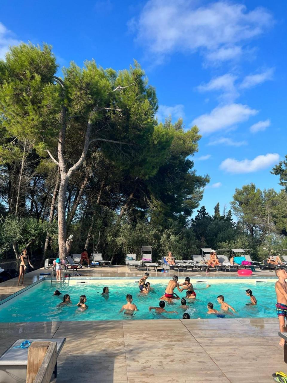Camping La Scogliera Santa Cesarea Terme Eksteriør billede